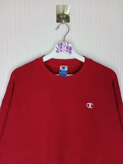 Rare Vintage Champion 90s Small Logo Crewneck Sweatshirt