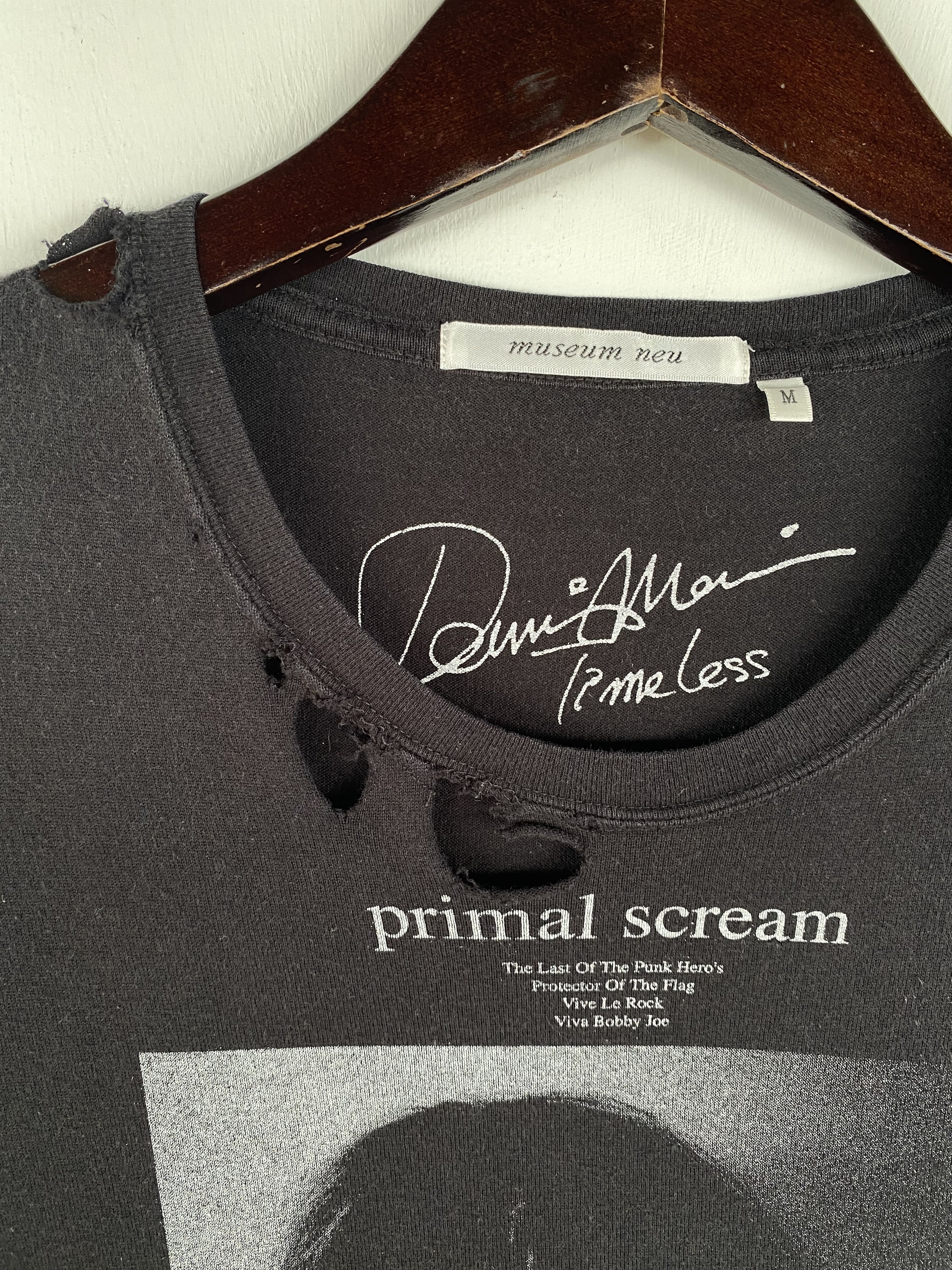 Band Tees 💥VTG PRIMAL SCREAM band Dennis Morris timesless bobby shirt Size US M / EU 48-50 / 2 - 3 Thumbnail