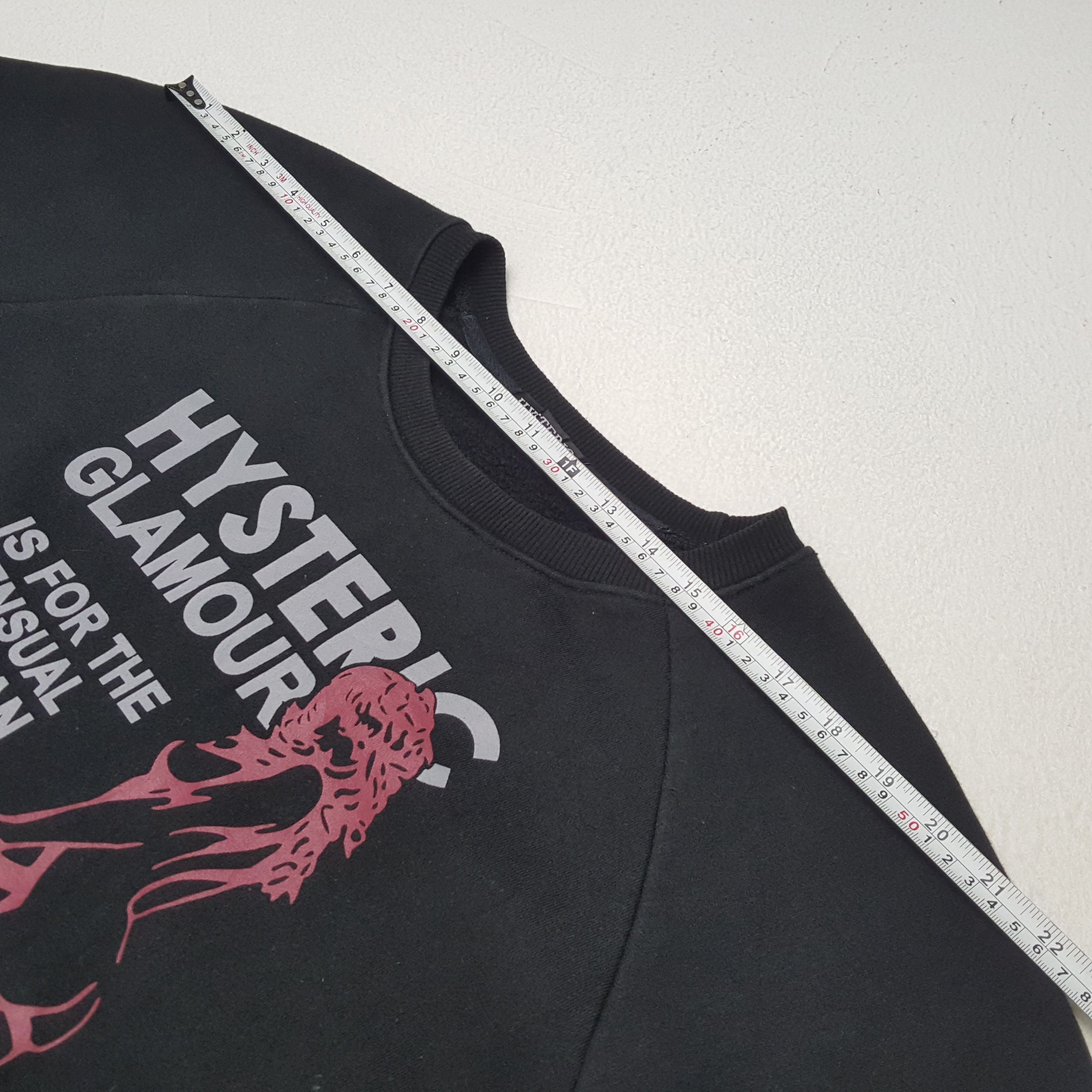Hysteric Glamour × Japanese Brand × Vintage Vintage HYSTERIC GLAMOUR Japanese Brand Sweatshirts Size US M / EU 48-50 / 2 - 5 Thumbnail
