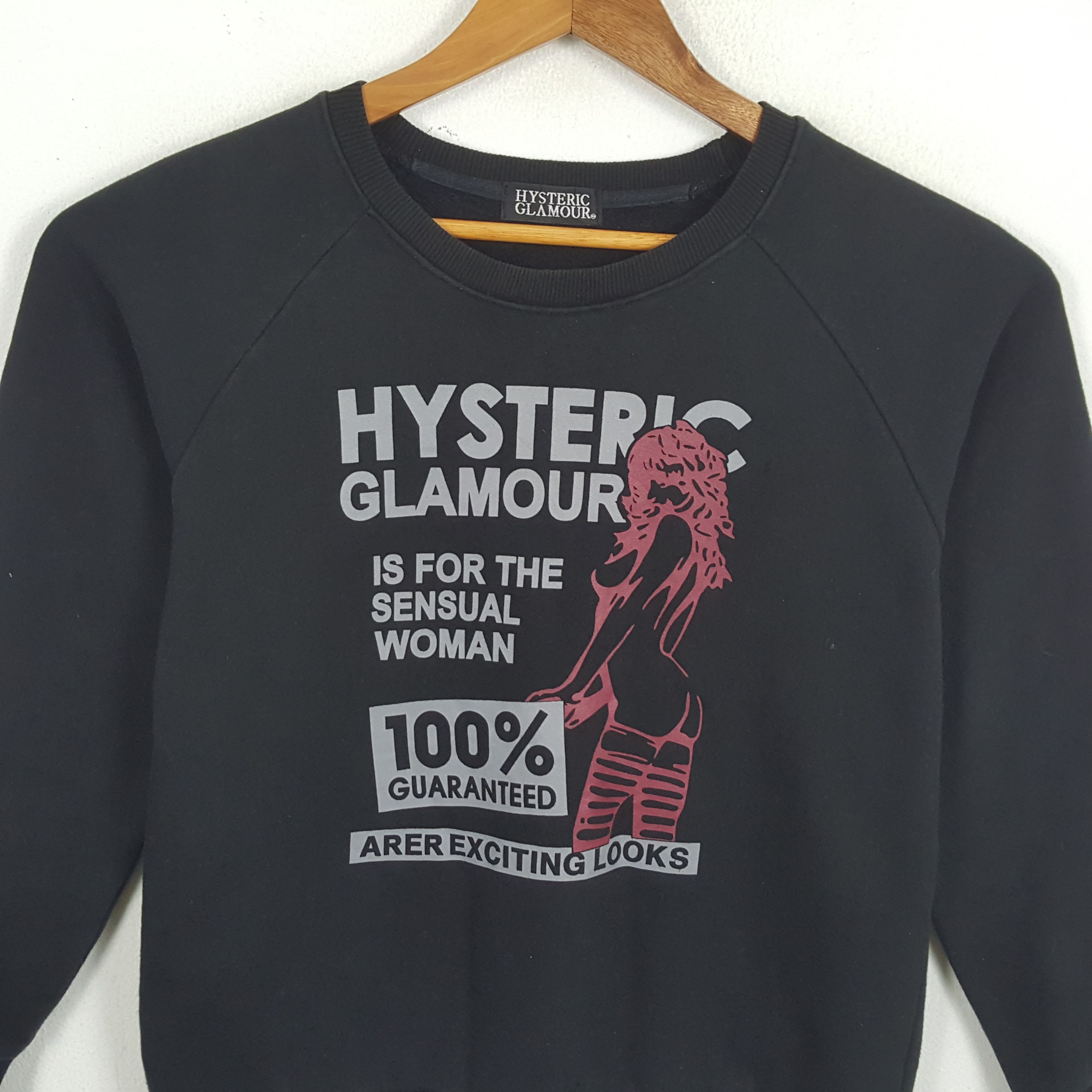 Hysteric Glamour × Japanese Brand × Vintage Vintage HYSTERIC GLAMOUR Japanese Brand Sweatshirts Size US M / EU 48-50 / 2 - 2 Thumbnail