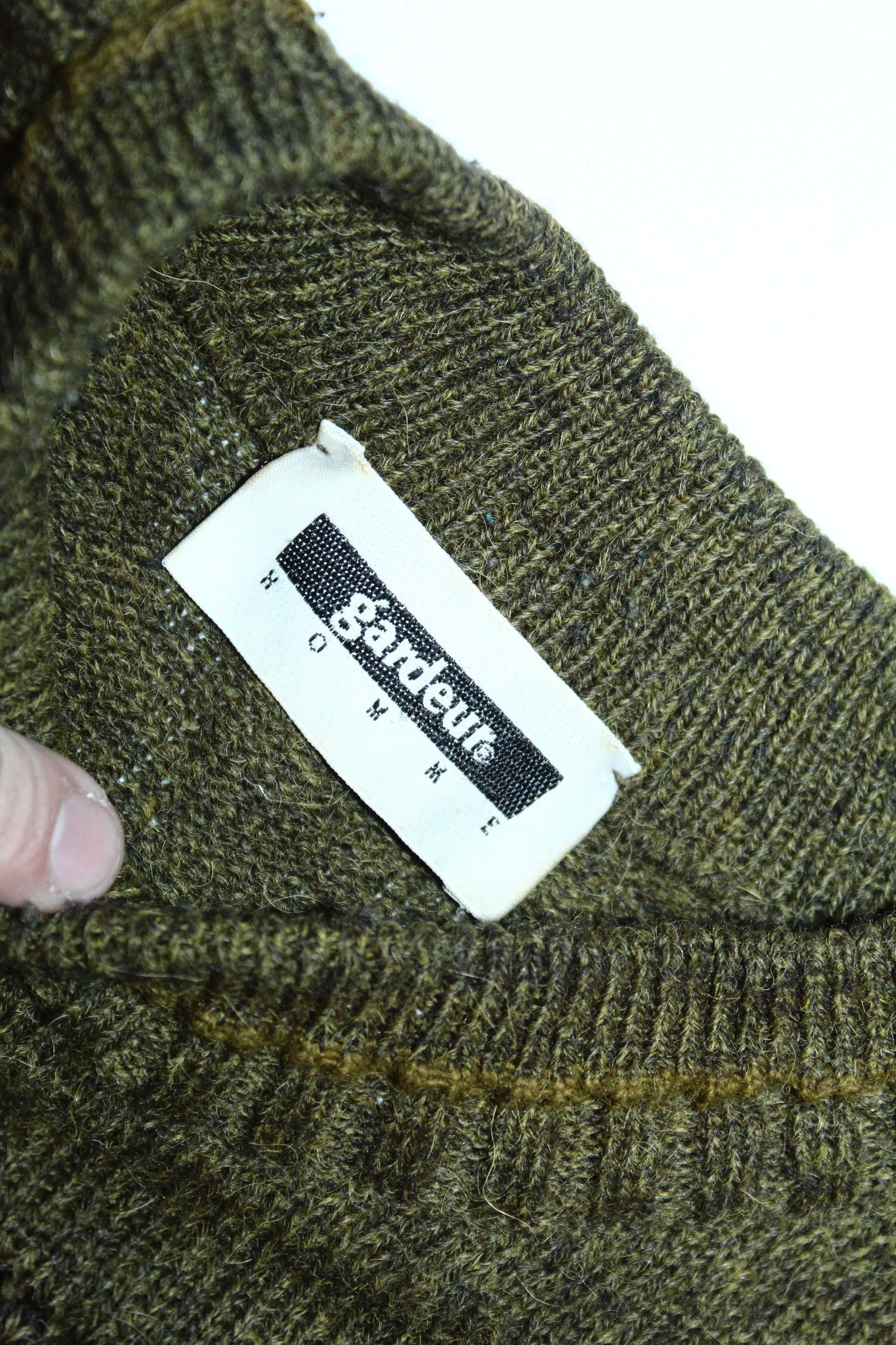 Gardeur 70s Rare Gardeur Homme Wool Alpaca Blend Knit Sweater Size US M / EU 48-50 / 2 - 3 Thumbnail