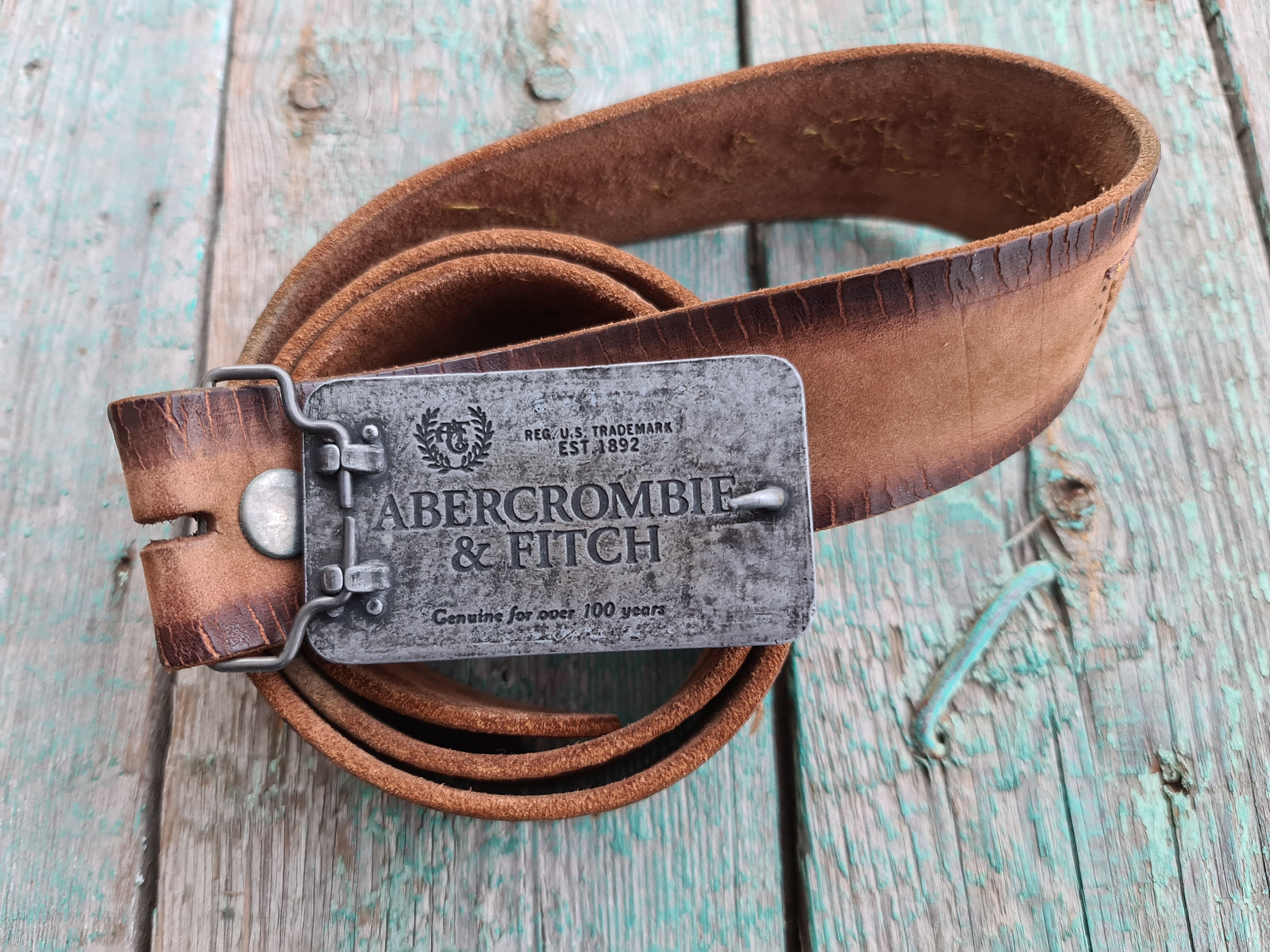Abercrombie & Fitch Cool Abercrombie & Fitch Vintage belt Size 34 - 1 Thumbnail