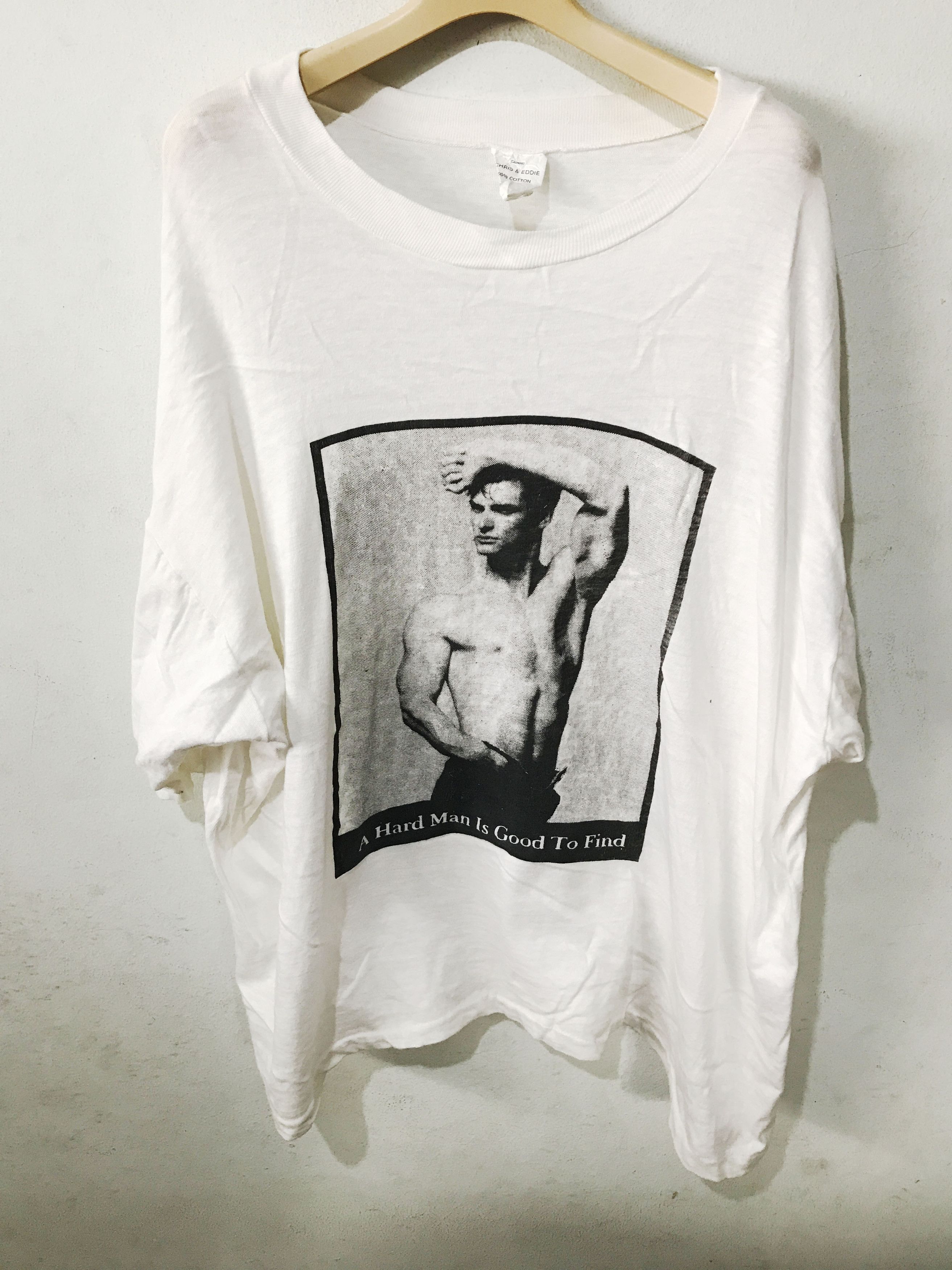 NASA × Vintage Vintage 90s A Hard Man Is Good To Find Shirt Size US XXL / EU 58 / 5 - 1 Thumbnail