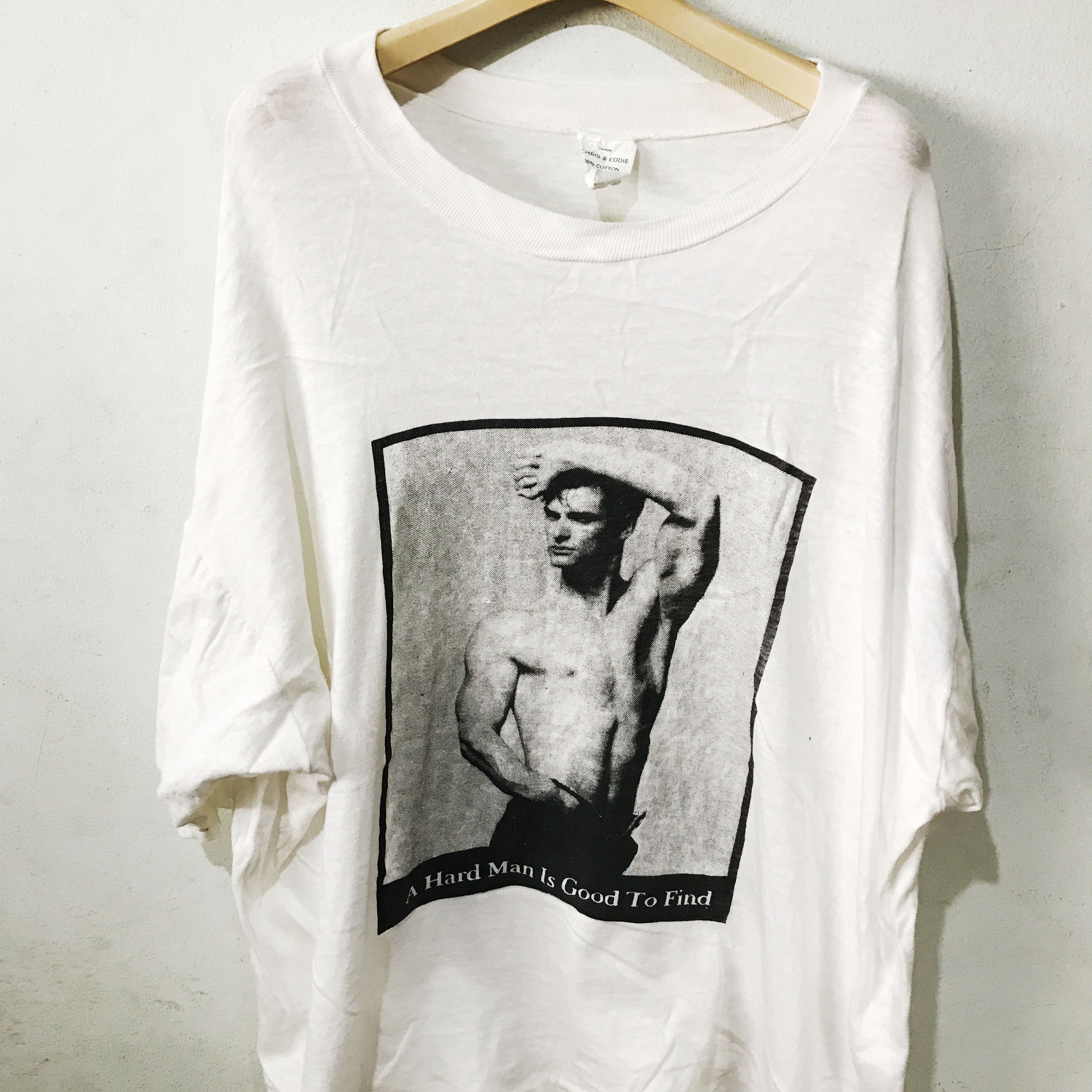 NASA × Vintage Vintage 90s A Hard Man Is Good To Find Shirt Size US XXL / EU 58 / 5 - 2 Thumbnail