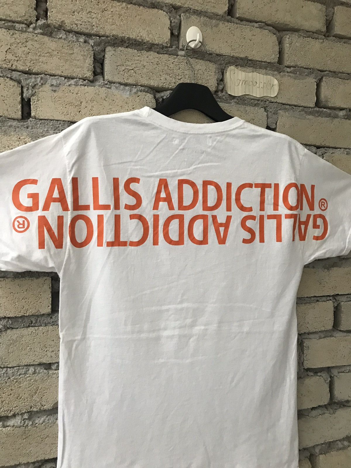 Champion × Designer Champion X Gallis Addiction Tee SPELL OUT at Back Print Size US M / EU 48-50 / 2 - 2 Thumbnail