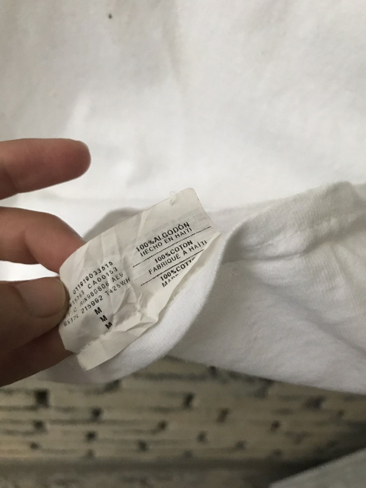 Champion × Designer Champion X Gallis Addiction Tee SPELL OUT at Back Print Size US M / EU 48-50 / 2 - 8 Thumbnail