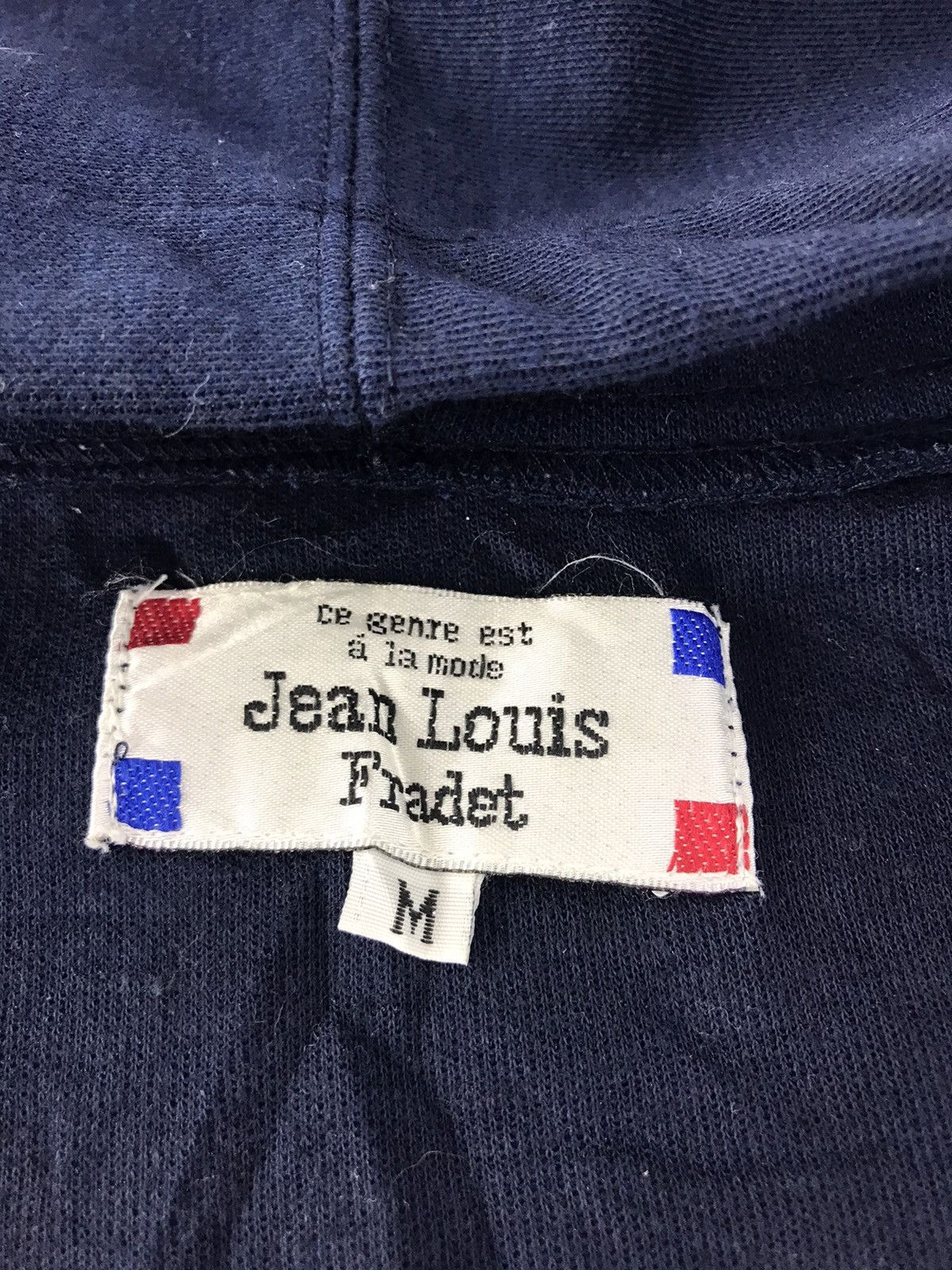 Designer Jean Louis Fradet Hoodies Embroidery Big Logo Winter Wear Size US L / EU 52-54 / 3 - 6 Thumbnail
