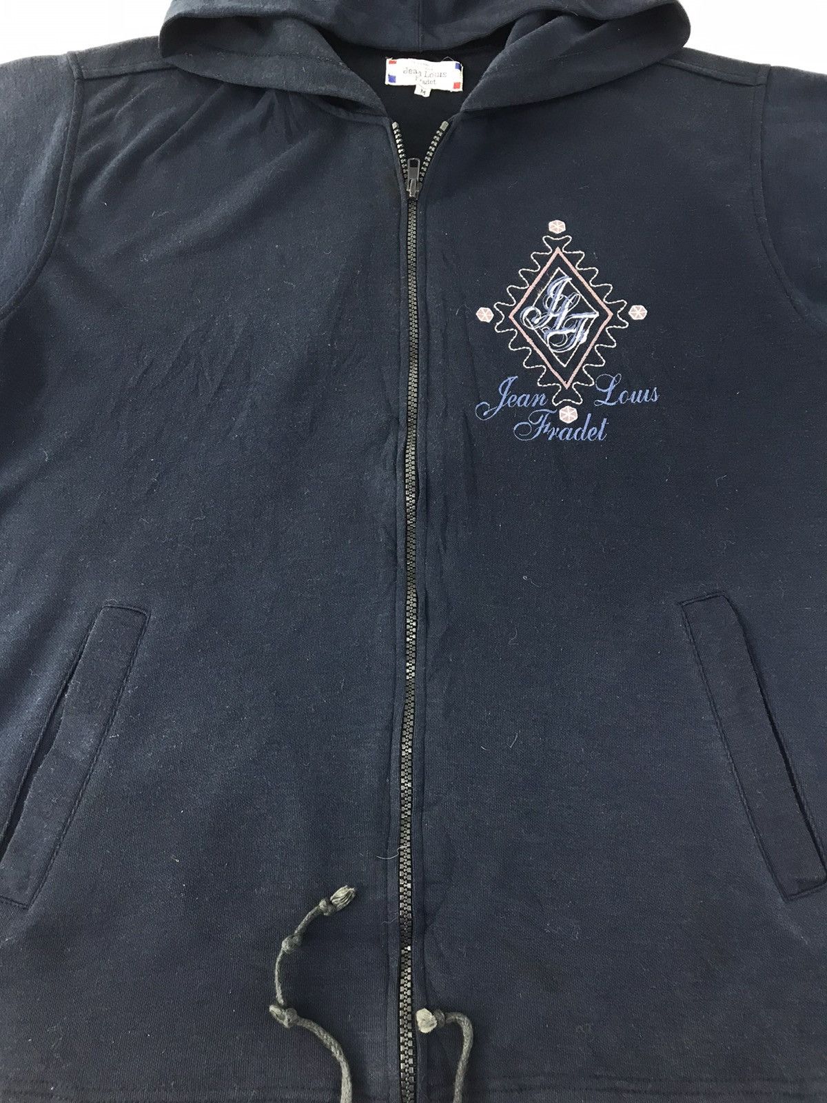 Designer Jean Louis Fradet Hoodies Embroidery Big Logo Winter Wear Size US L / EU 52-54 / 3 - 3 Thumbnail
