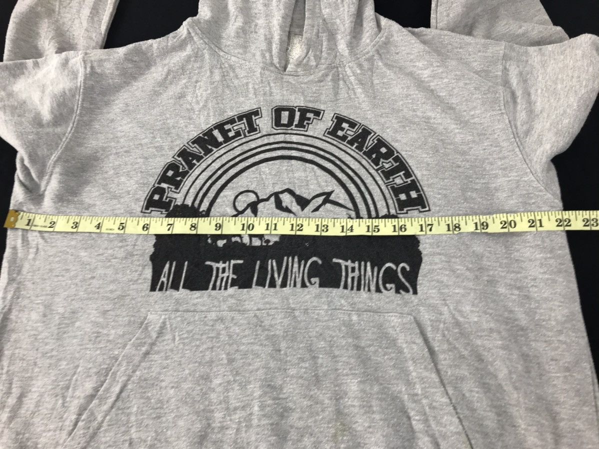 Japanese Brand × Vintage Japanese Brand Pranet Of Earth Living Thing Hoodies Size US L / EU 52-54 / 3 - 8 Thumbnail