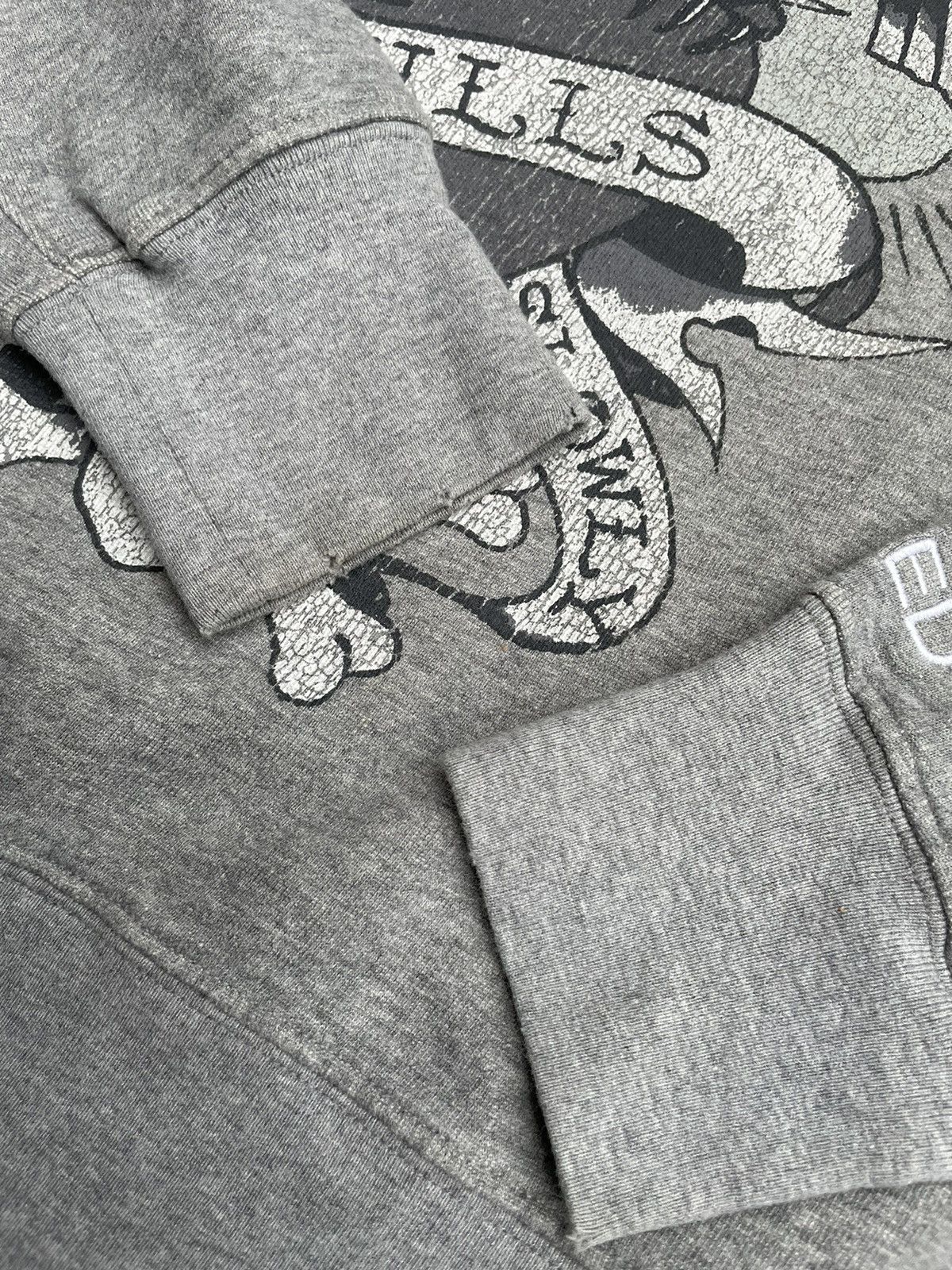 Designer × Ed Hardy Ed Hardy Distressed Style Crewneck Size US L / EU 52-54 / 3 - 11 Thumbnail
