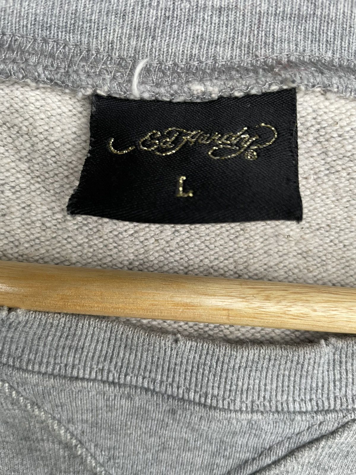 Designer × Ed Hardy Ed Hardy Distressed Style Crewneck Size US L / EU 52-54 / 3 - 10 Thumbnail