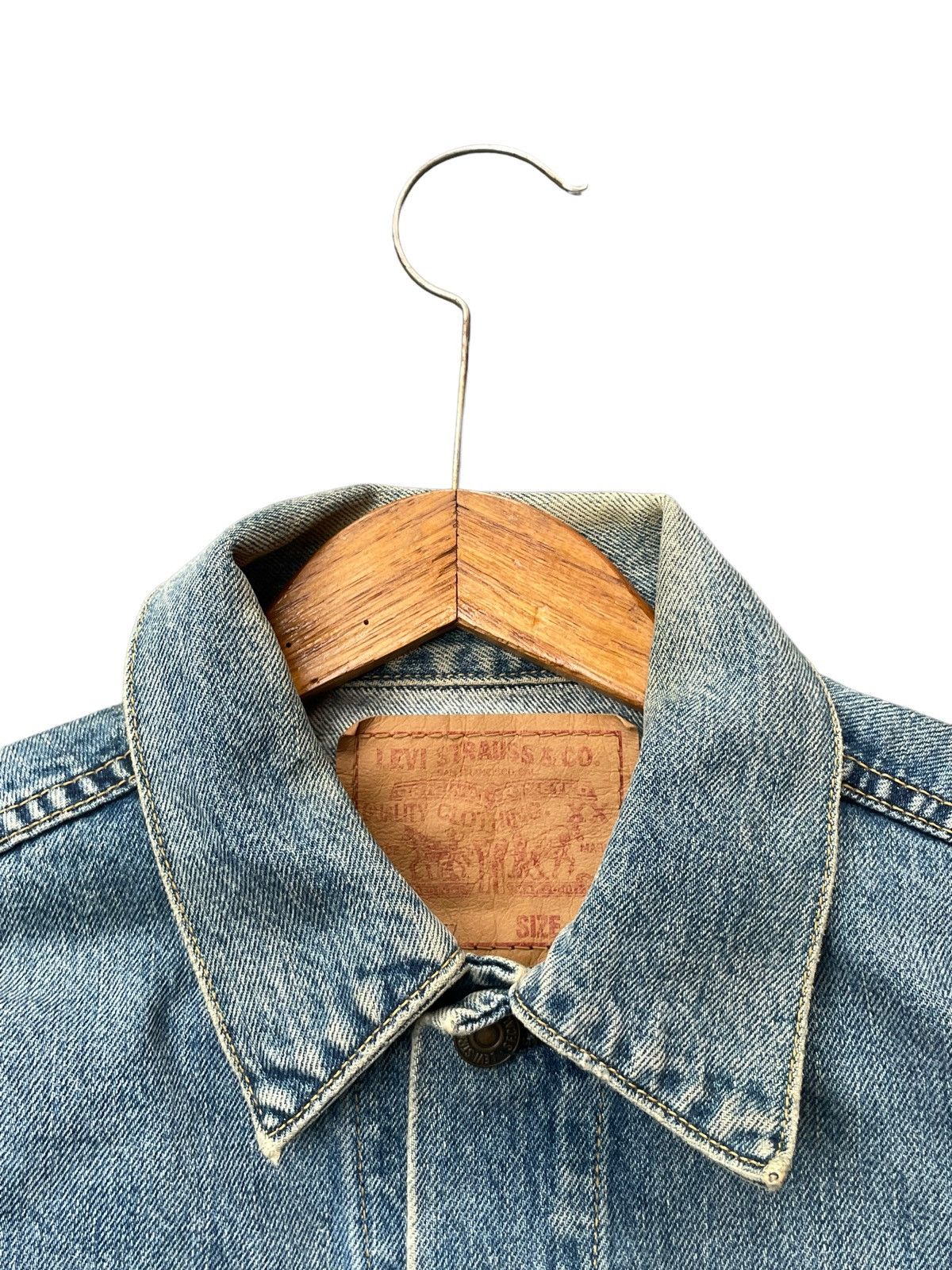 Levi's Vintage 1996 Levis 557 E Denim Jacket Size US M / EU 48-50 / 2 - 5 Thumbnail