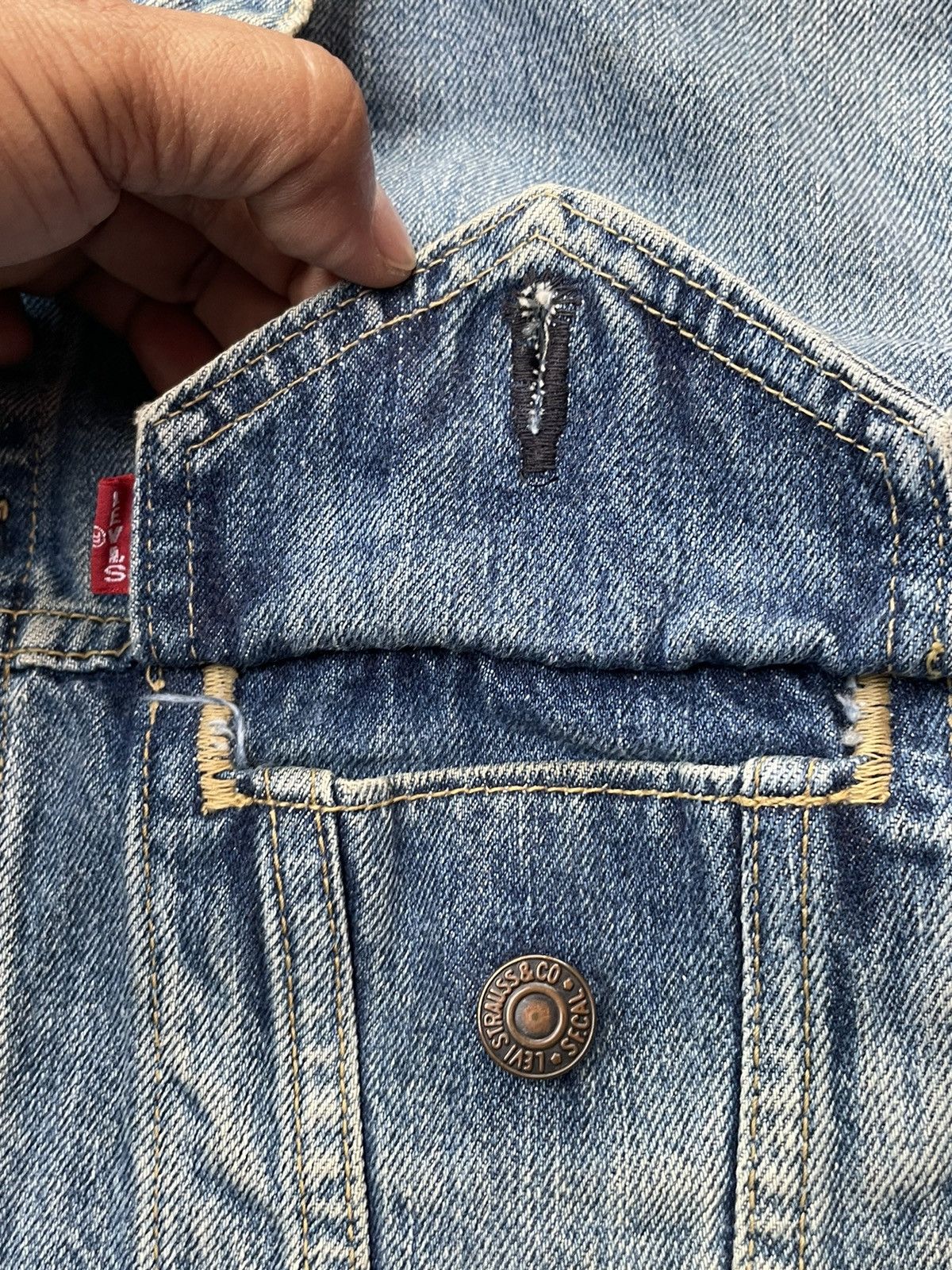 Levi's Vintage 1996 Levis 557 E Denim Jacket Size US M / EU 48-50 / 2 - 14 Thumbnail