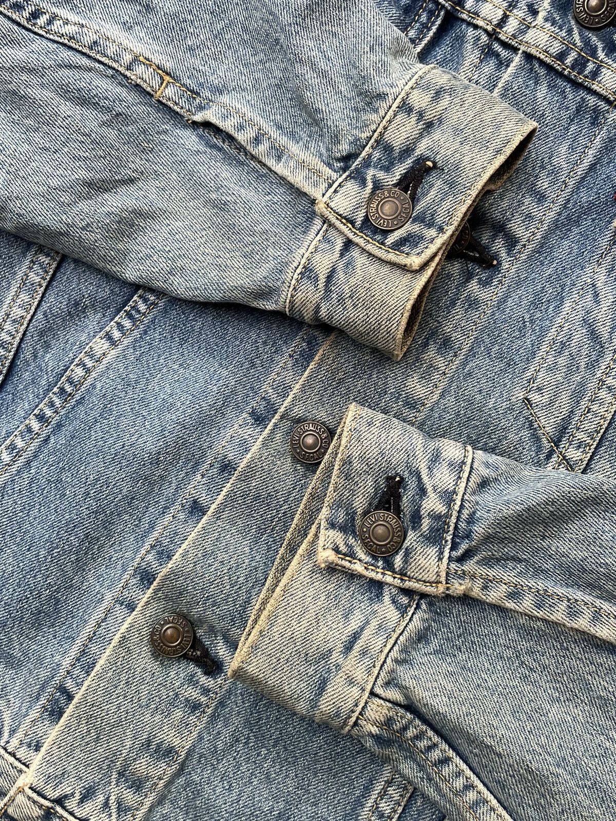 Levi's Vintage 1996 Levis 557 E Denim Jacket Size US M / EU 48-50 / 2 - 8 Thumbnail