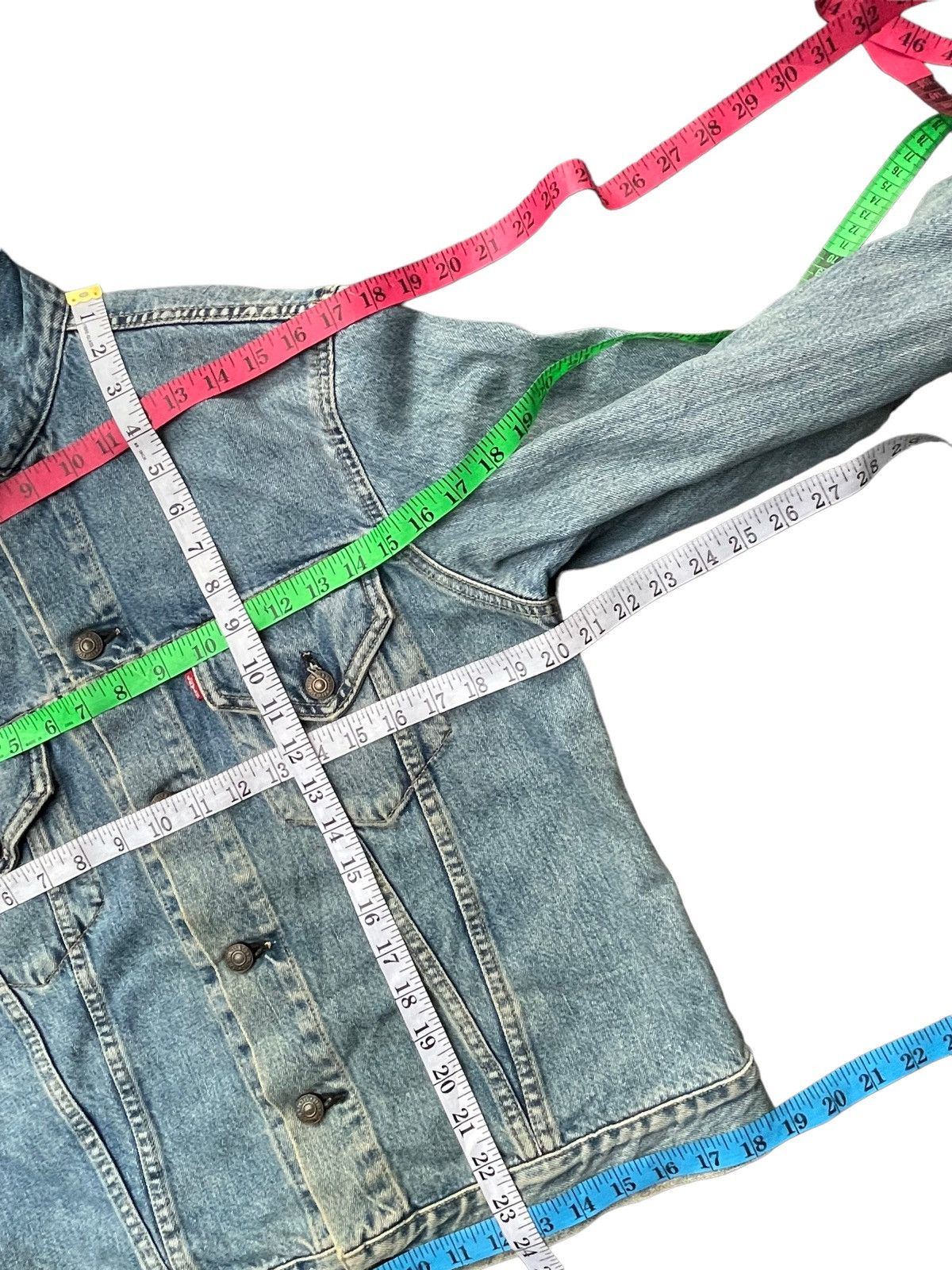 Levi's Vintage 1996 Levis 557 E Denim Jacket Size US M / EU 48-50 / 2 - 18 Thumbnail