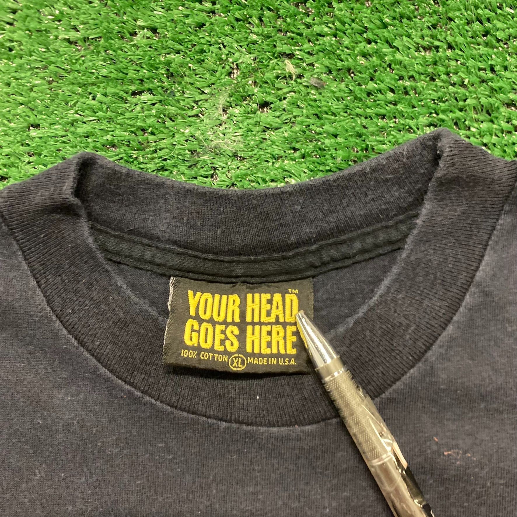 Vintage Vintage 90s Baggy Fred Babb Art Can't Hurt Painting T-Shirt Size US XL / EU 56 / 4 - 3 Thumbnail