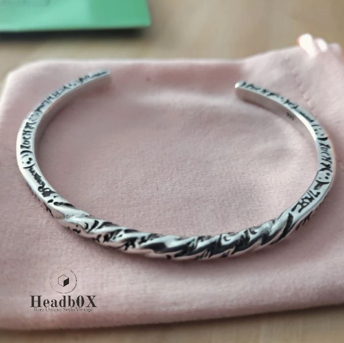 Jewelry Irregular Square Smiley Twisted Bracelet Size ONE SIZE - 5 Thumbnail