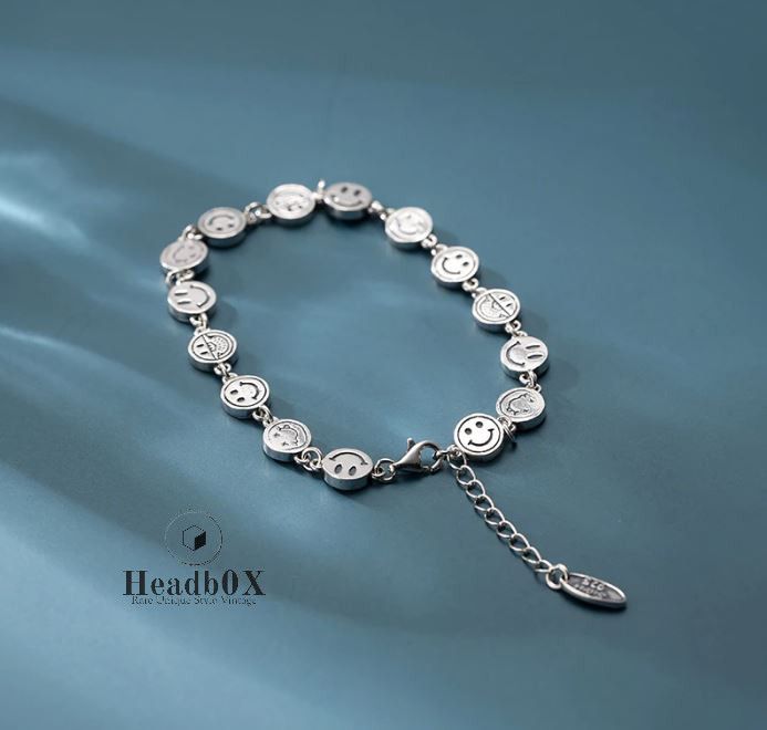 Jewelry Multi Smiling Face Bracelet Size ONE SIZE - 4 Thumbnail