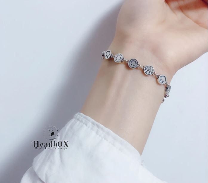 Jewelry Multi Smiling Face Bracelet Size ONE SIZE - 2 Thumbnail