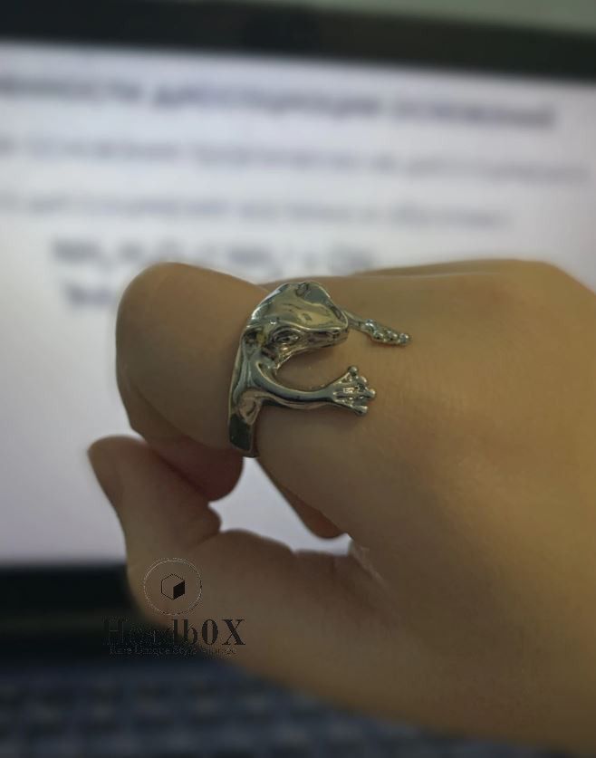 Jewelry Vintage Frog Ring Size ONE SIZE - 2 Thumbnail