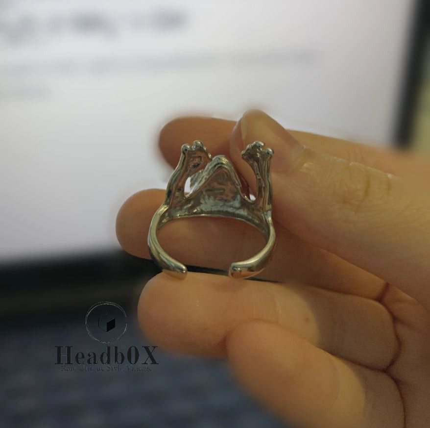 Jewelry Vintage Frog Ring Size ONE SIZE - 3 Thumbnail