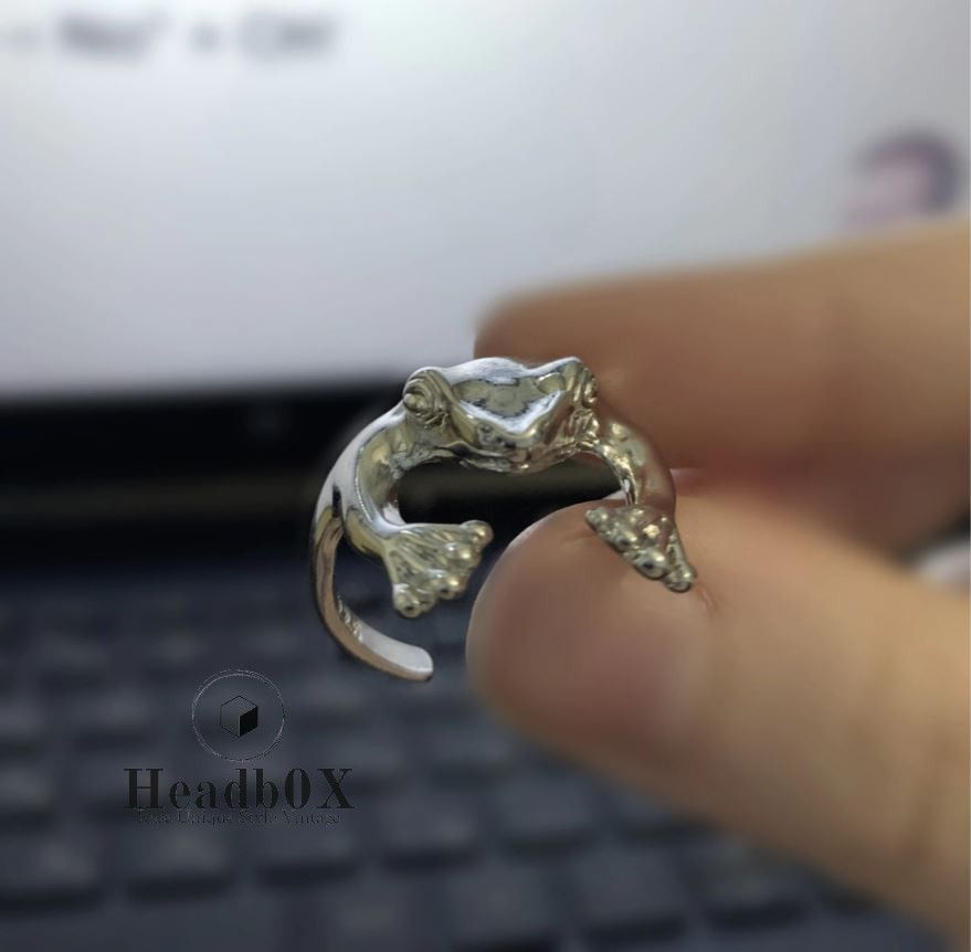Jewelry Vintage Frog Ring Size ONE SIZE - 1 Thumbnail