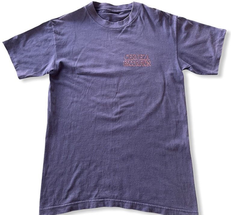 Vintage VINTAGE CERVEZA SESCOPION TEE SHIRT USA Size US S / EU 44-46 / 1 - 2 Thumbnail