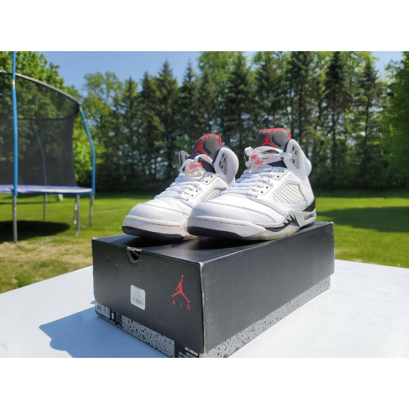 Air Jordan 5 White Cement Release Info 136027-104