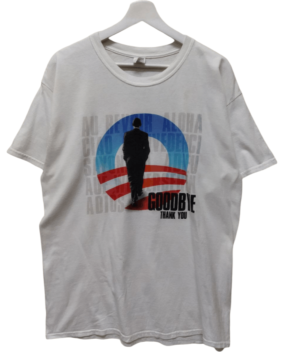Rap Tees President Obama's tour Tshirt Size US L / EU 52-54 / 3 - 1 Thumbnail