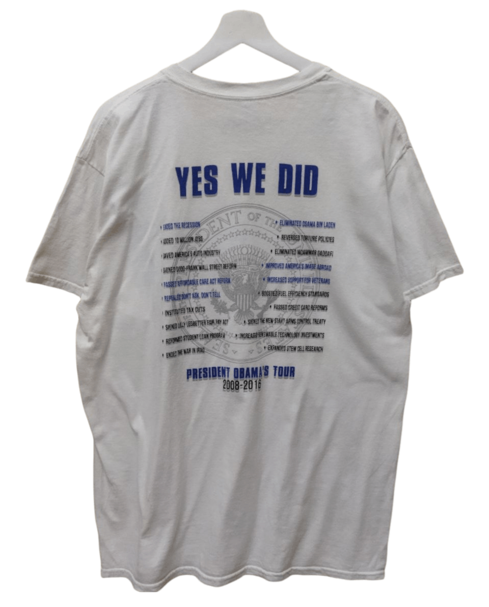 Rap Tees President Obama's tour Tshirt Size US L / EU 52-54 / 3 - 2 Thumbnail