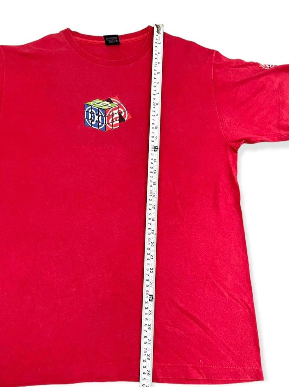 Stussy Men's Vintage Stussy Rubic Cube Shirt Size Large Red Colour Size US L / EU 52-54 / 3 - 10 Thumbnail