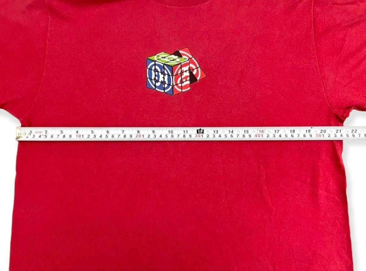 Stussy Men's Vintage Stussy Rubic Cube Shirt Size Large Red Colour Size US L / EU 52-54 / 3 - 9 Thumbnail