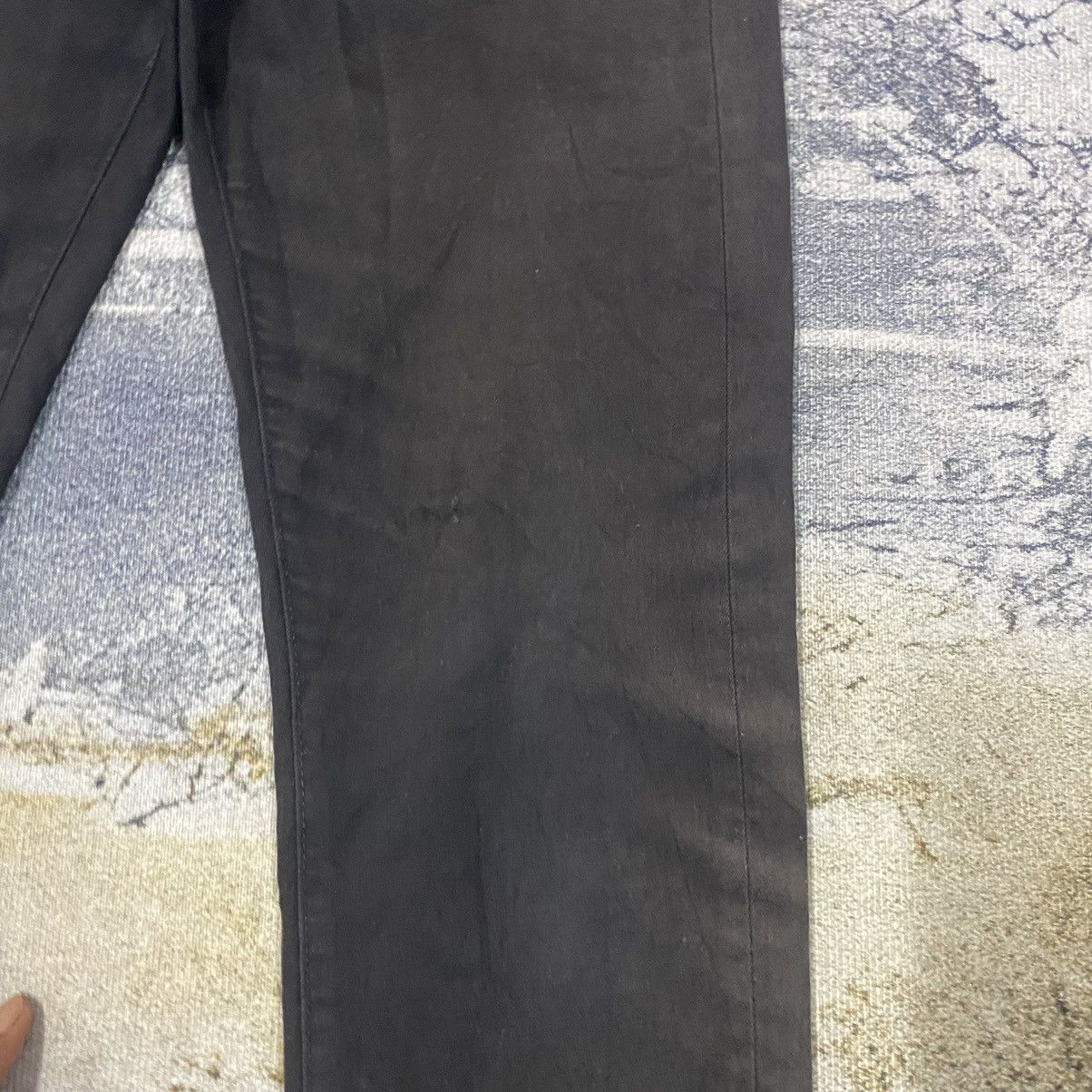 Japanese Brand × Vintage Vintage Japanese Uniqlo Faded Black Tapered Skinny Pants Size US 33 - 4 Thumbnail