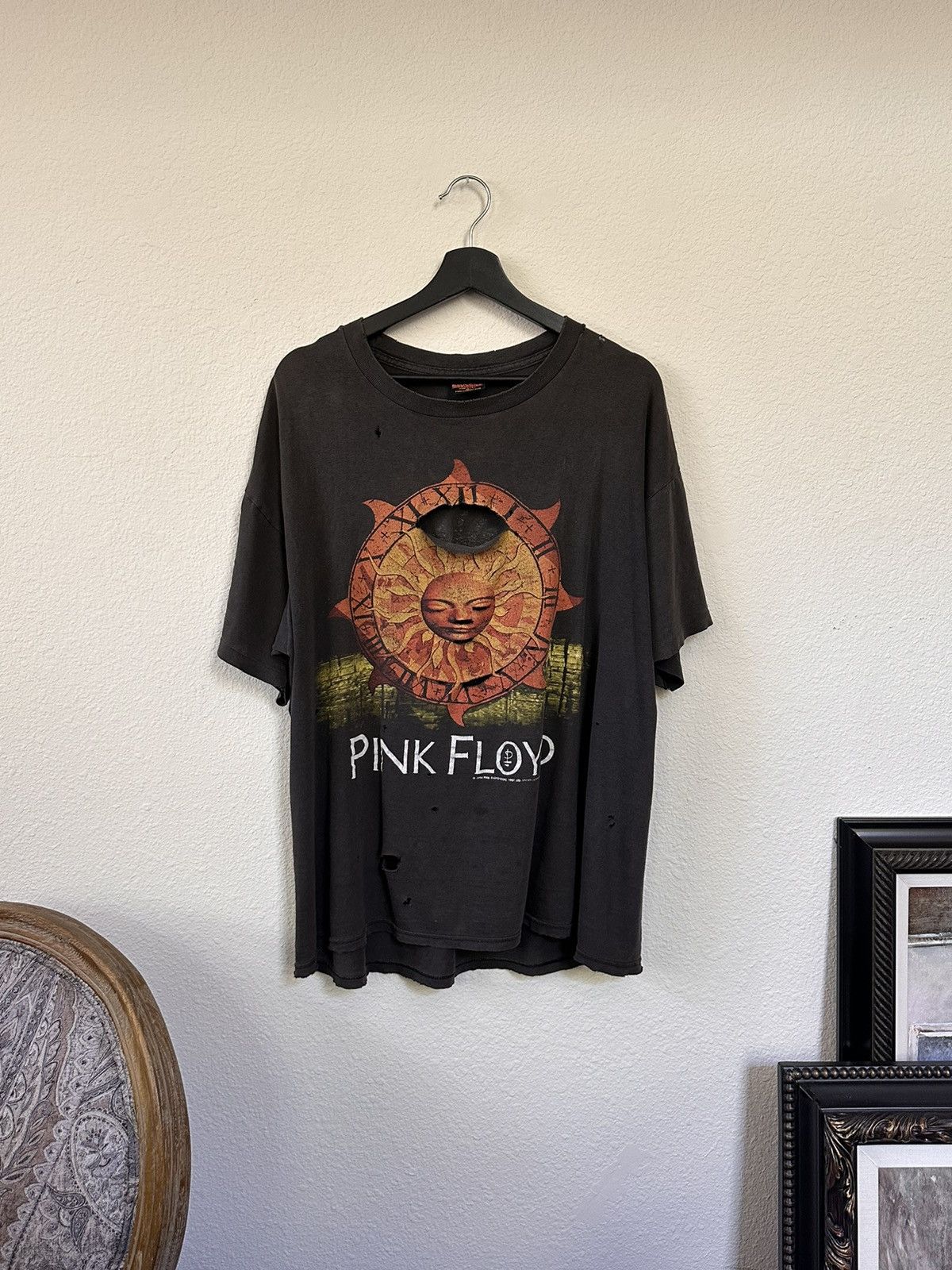 デッドストック 90s Pink Floyd Sun Dial XL Tシャツ