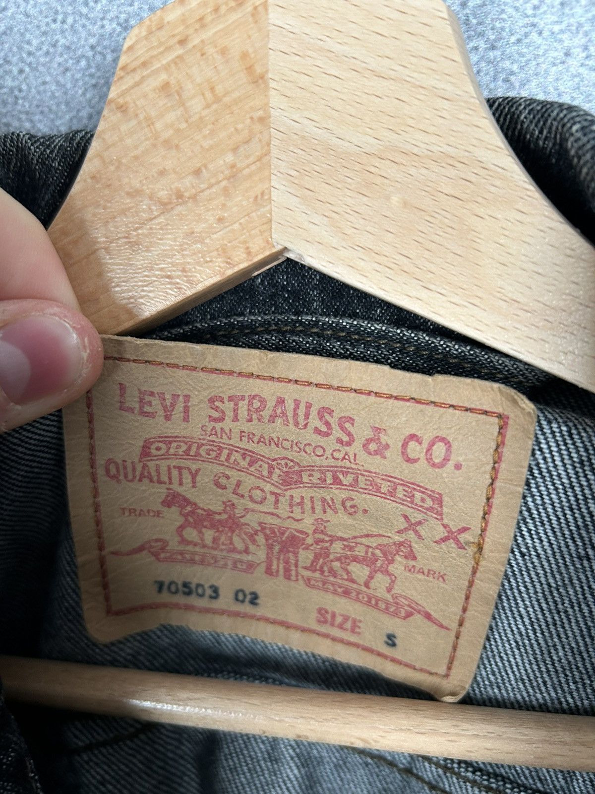 Levi's Vintage Levi’s 1988 Denim Trucker Jacket Rare Size US S / EU 44-46 / 1 - 6 Thumbnail