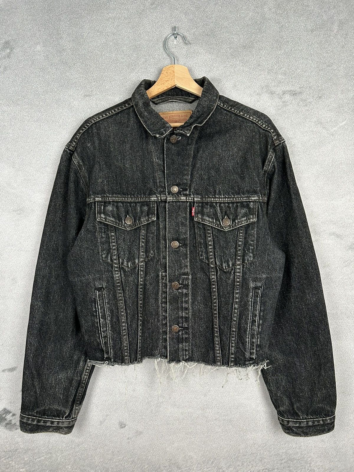 Levi's Vintage Levi’s 1988 Denim Trucker Jacket Rare Size US S / EU 44-46 / 1 - 1 Thumbnail