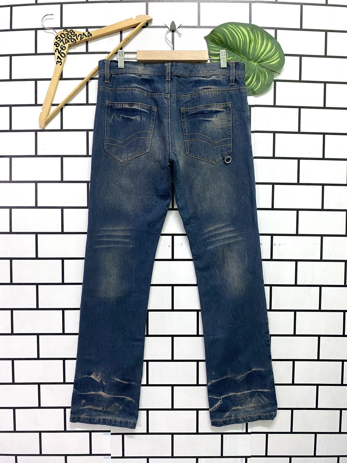 In The Attic × Japanese Brand × Vintage VINTAGE IN THE ATTIC POEM DISTRESSED DENIM Size US 32 / EU 48 - 2 Thumbnail