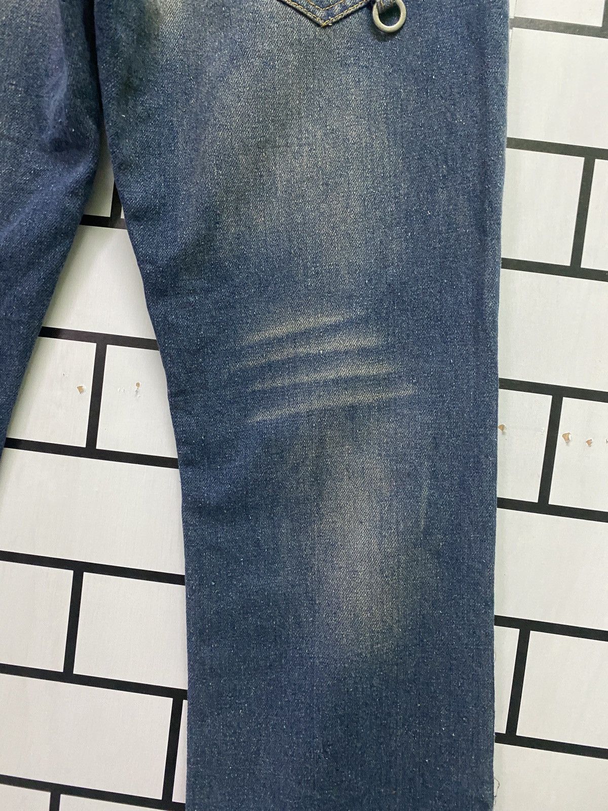 In The Attic × Japanese Brand × Vintage VINTAGE IN THE ATTIC POEM DISTRESSED DENIM Size US 32 / EU 48 - 17 Thumbnail
