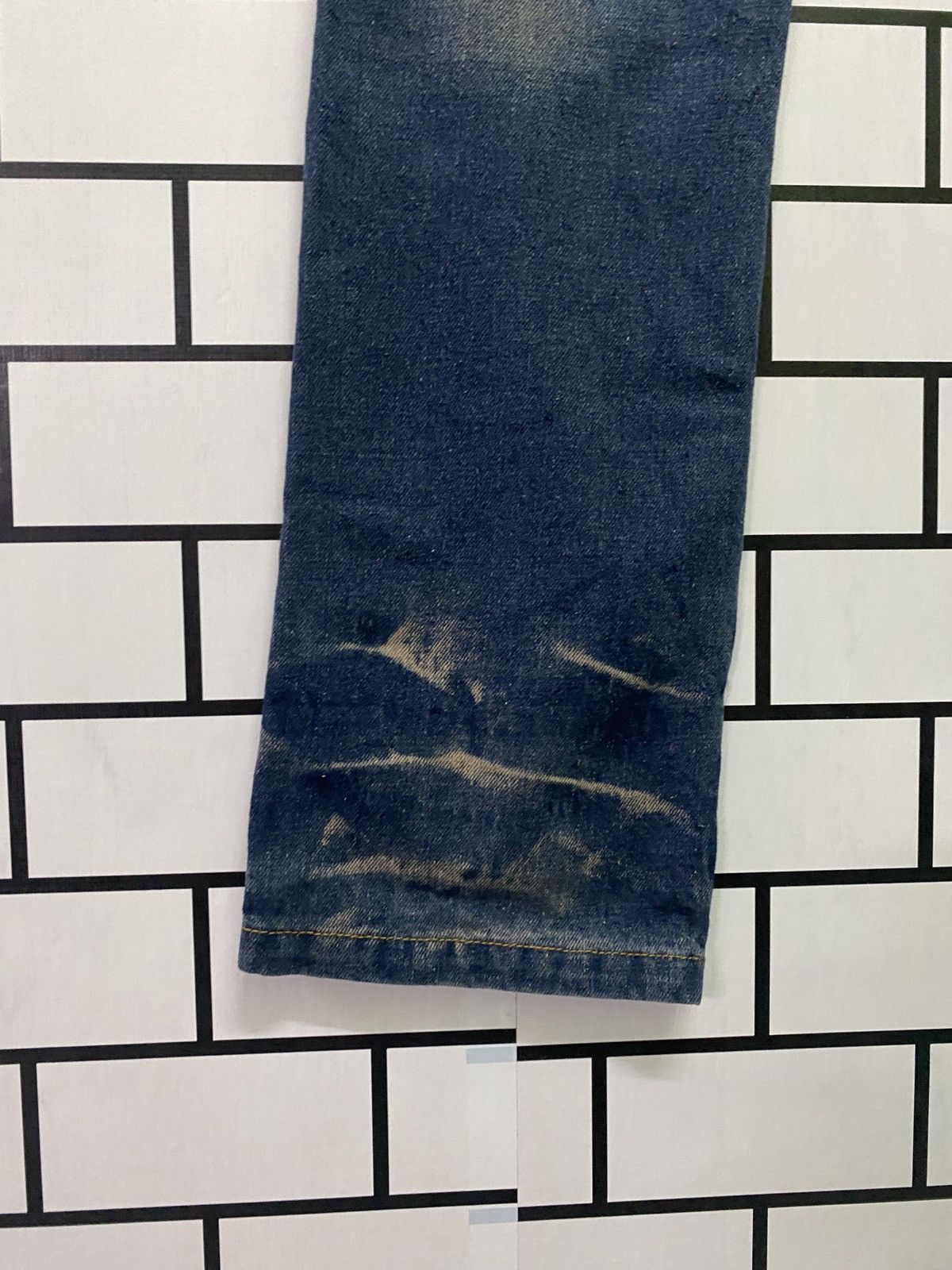 In The Attic × Japanese Brand × Vintage VINTAGE IN THE ATTIC POEM DISTRESSED DENIM Size US 32 / EU 48 - 16 Thumbnail