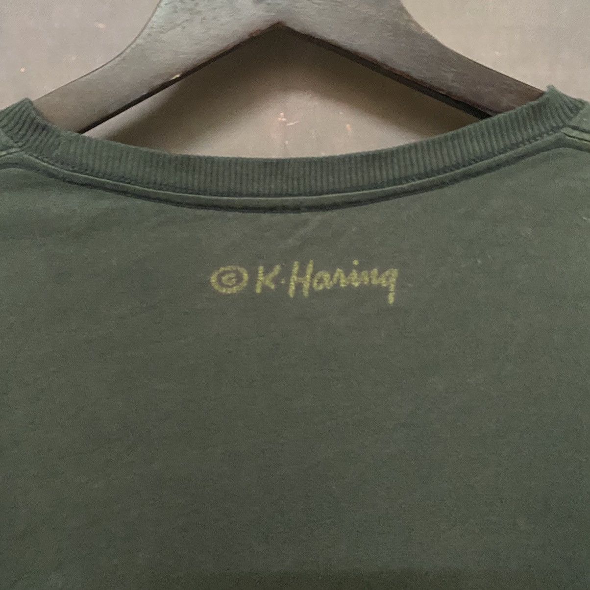 Japanese Brand × Keith Haring × Vintage Vintage Keith Hiring Long Sleeve Tees Size US M / EU 48-50 / 2 - 12 Thumbnail
