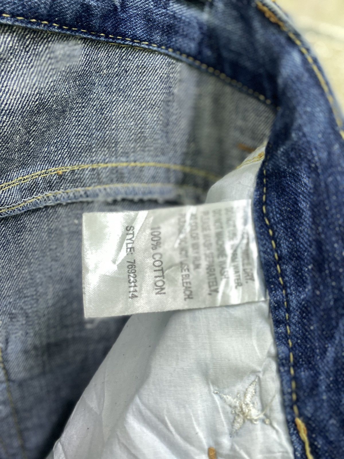 Designer × Japanese Brand × Vintage Flared Junya Watanabe EXHIBITIONIST Distress Patchwork Denim Size US 32 / EU 48 - 18 Thumbnail