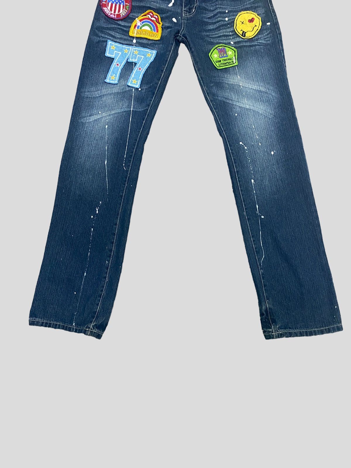 Japanese Brand × Vintage VINTAGE JUNGLE STORM PATCHES DAICOK RARE DESIGN DENIM Size US 30 / EU 46 - 4 Thumbnail