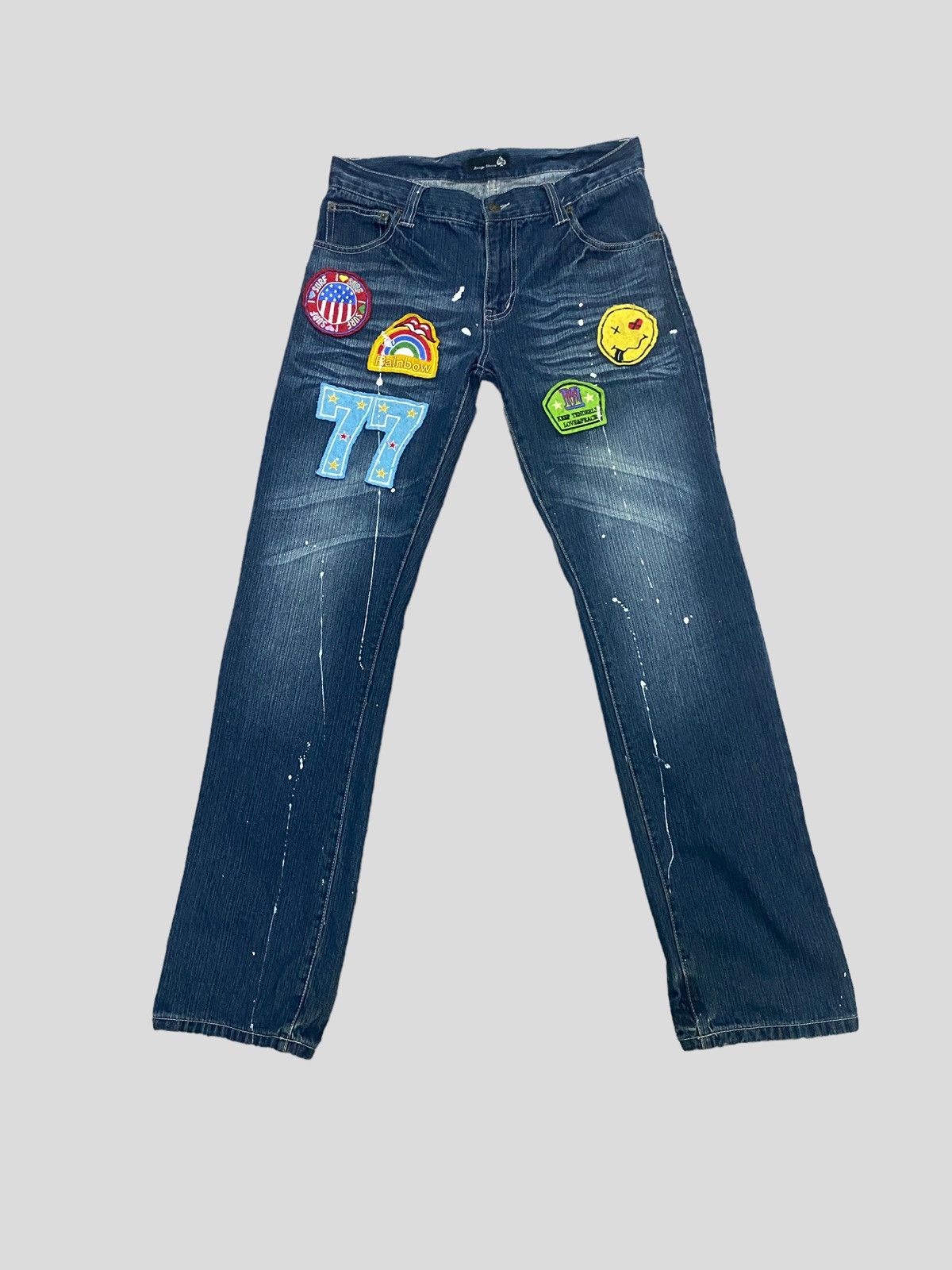 Japanese Brand × Vintage VINTAGE JUNGLE STORM PATCHES DAICOK RARE DESIGN DENIM Size US 30 / EU 46 - 2 Thumbnail