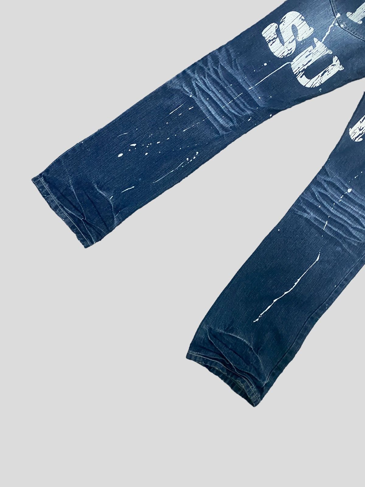 Japanese Brand × Vintage VINTAGE JUNGLE STORM PATCHES DAICOK RARE DESIGN DENIM Size US 30 / EU 46 - 9 Thumbnail