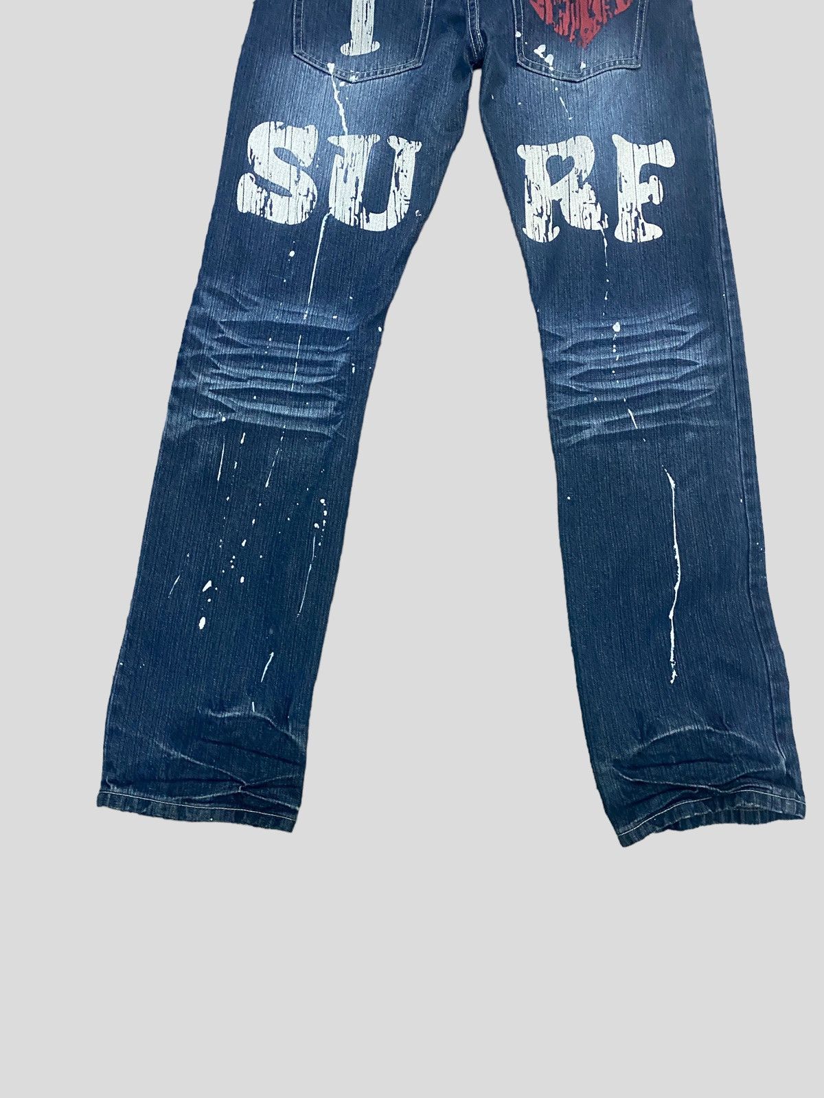 Japanese Brand × Vintage VINTAGE JUNGLE STORM PATCHES DAICOK RARE DESIGN DENIM Size US 30 / EU 46 - 11 Thumbnail