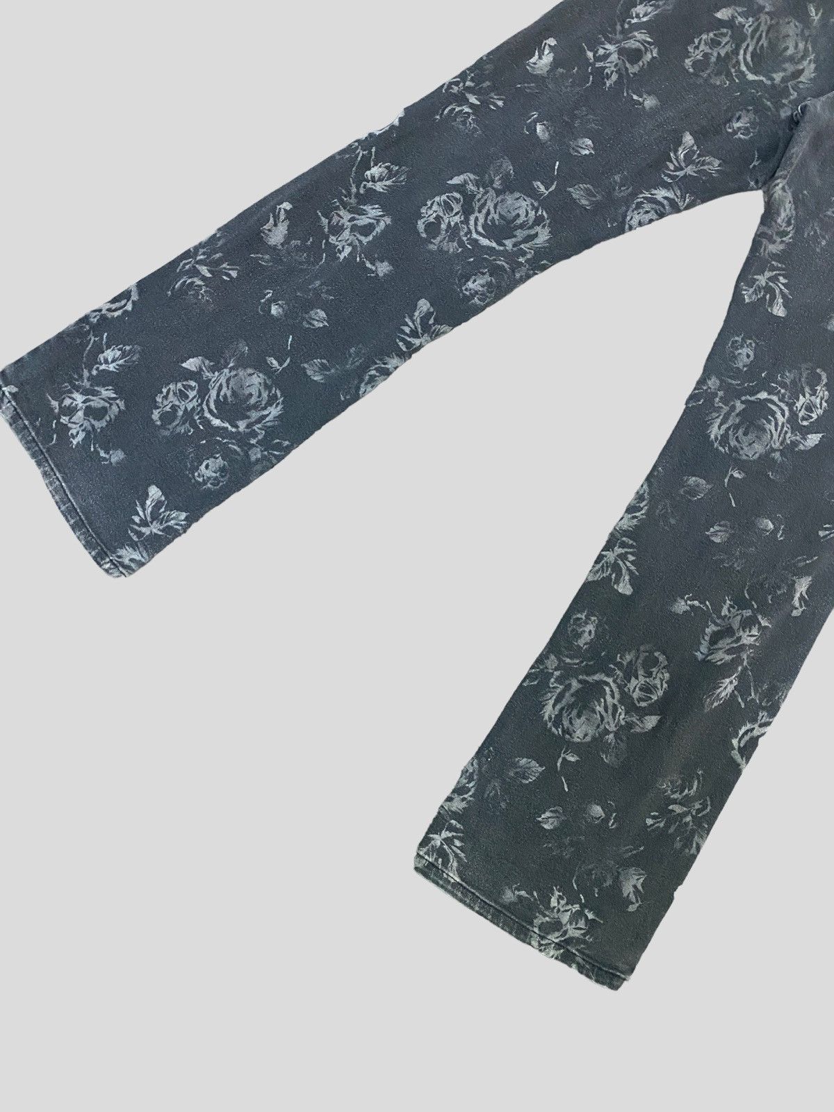 Japanese Brand × Vintage NATIONALITY + NAME || GROSBEC FLARED FLOWER ACID WASH DENIM Size US 26 / EU 42 - 12 Thumbnail