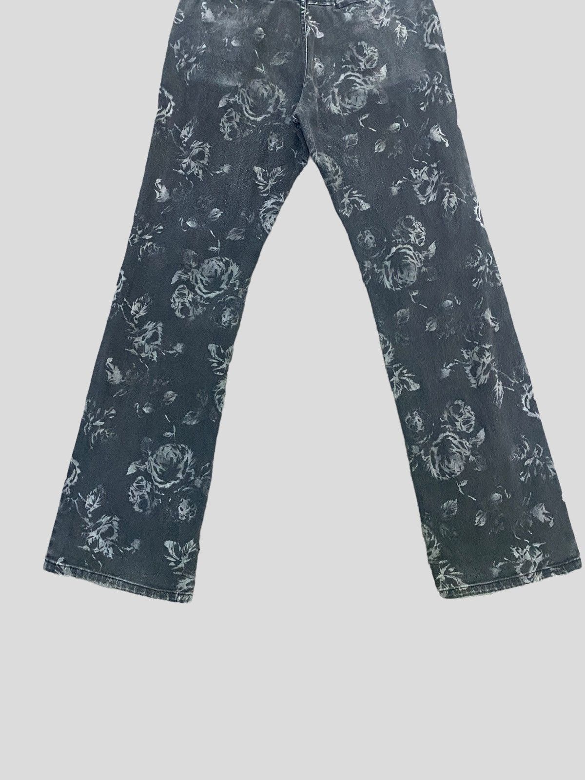 Japanese Brand × Vintage NATIONALITY + NAME || GROSBEC FLARED FLOWER ACID WASH DENIM Size US 26 / EU 42 - 10 Thumbnail