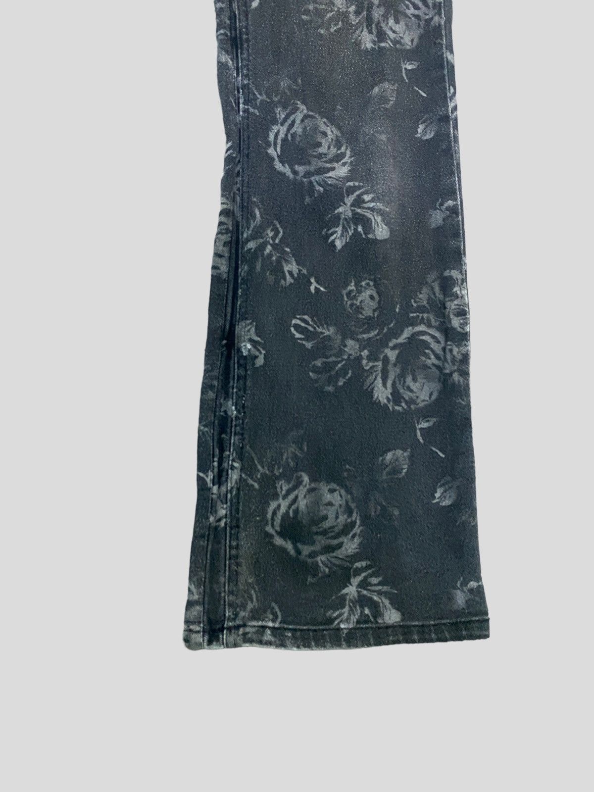 Japanese Brand × Vintage NATIONALITY + NAME || GROSBEC FLARED FLOWER ACID WASH DENIM Size US 26 / EU 42 - 7 Thumbnail