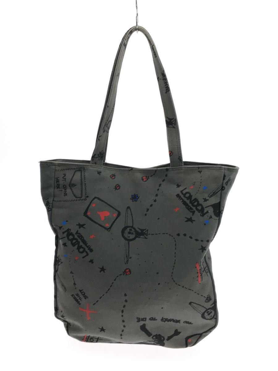 Vivienne Westwood Orb Multi Sketch Canvas Tote Bag Size ONE SIZE - 3 Thumbnail