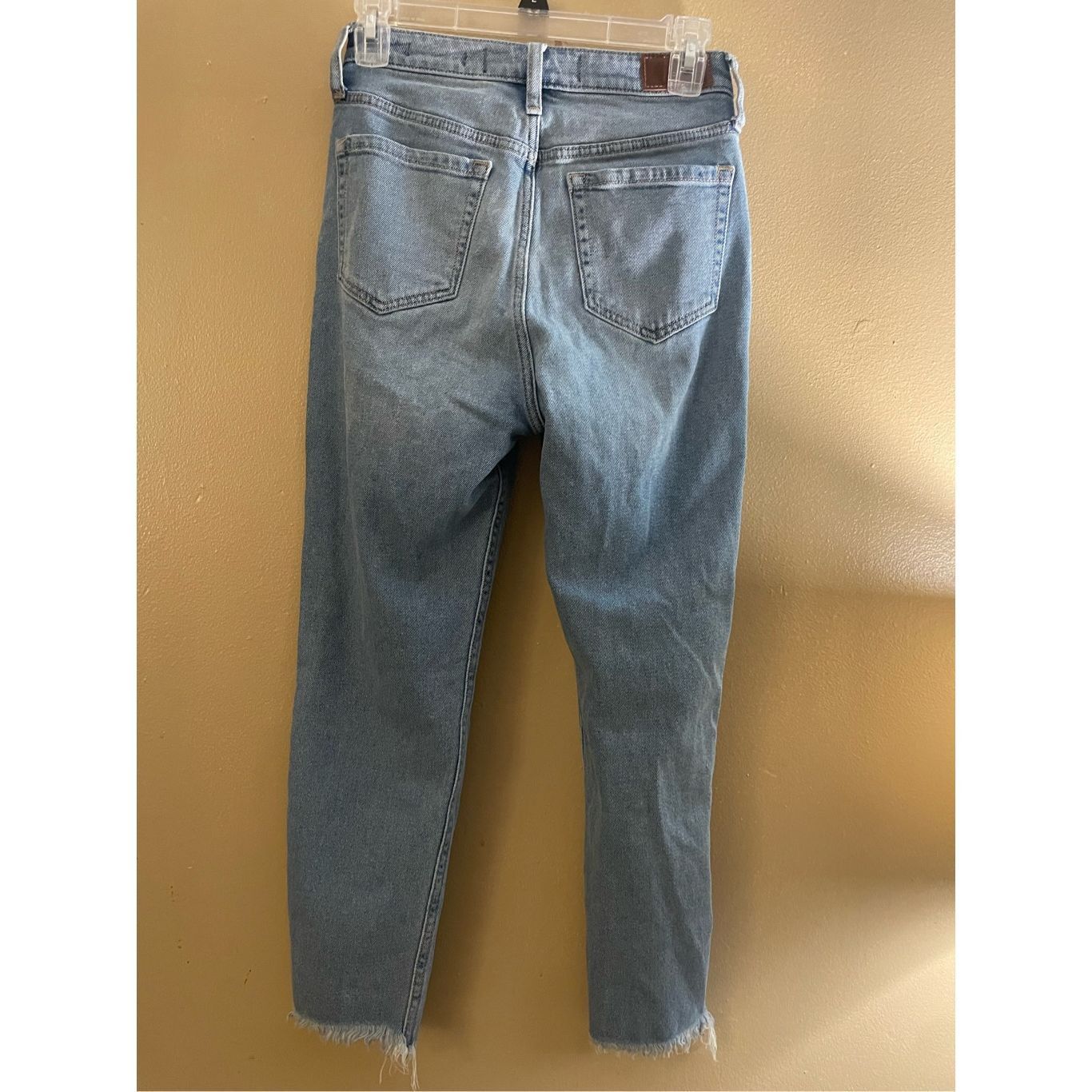 Hollister ultra high rise mom jeans deals